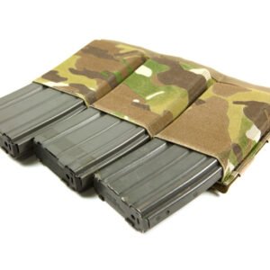 Porta cargador triple