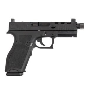 PSA Dagger Full Size - S 9mm Pistol With SWRV2 RMR Slide & Threaded Barrel, Black