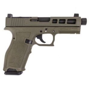 PSA Dagger Full Size - S 9mm SW1 RMR Pistol With Threaded Barrel, Sniper Green